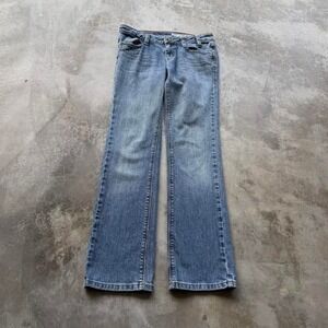 Vintage Y2K early 2000's DKNY jeans low rise boot cut light wash denim jeans